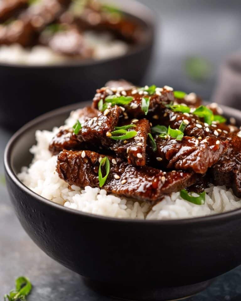Korean BBQ Steak Rice Bowls Recipe