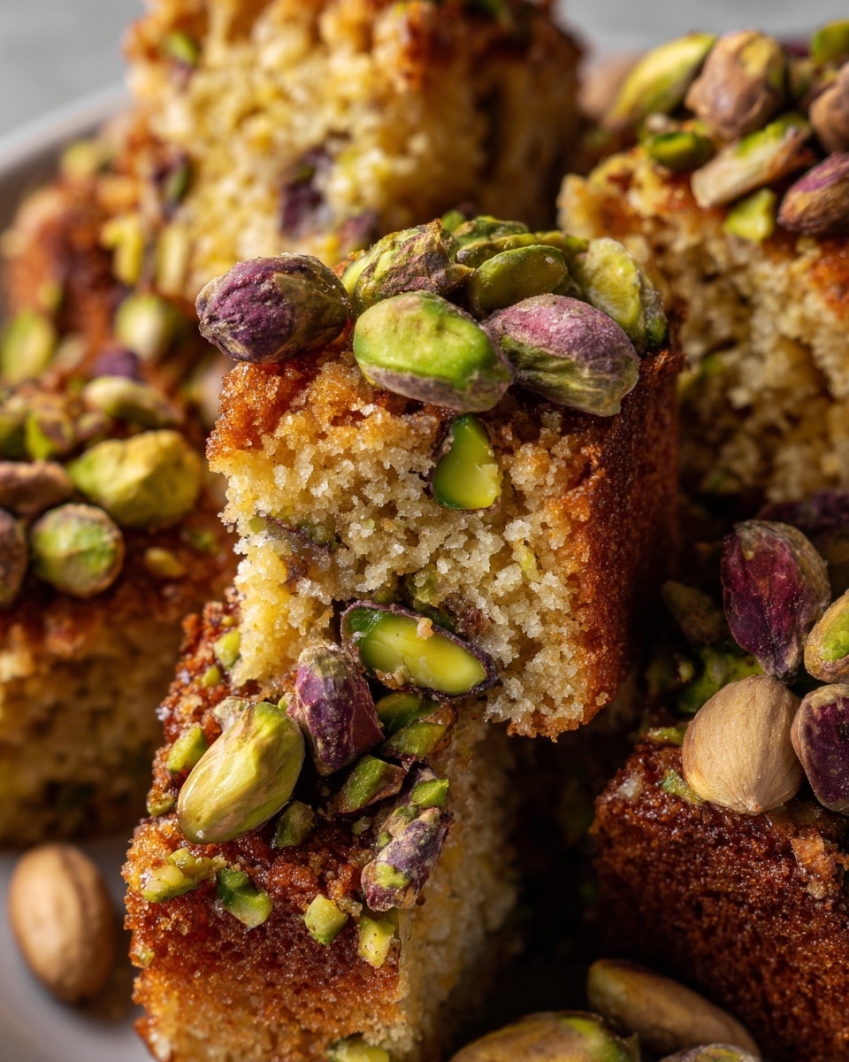 Irresistible Pistachio Cake Recipe - Recipe Image