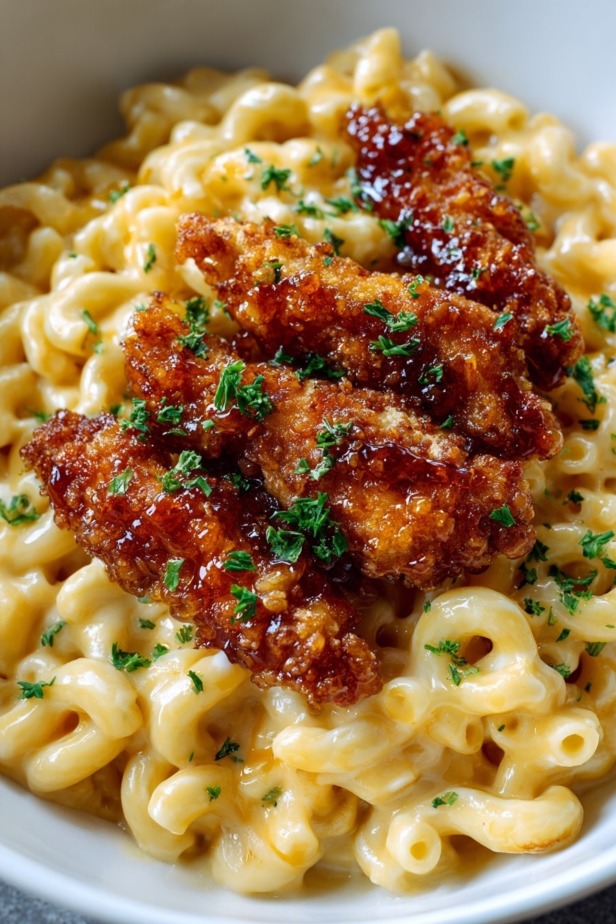 Pesto Pasta with Crispy Parmesan Chicken Recipe - Recipe Image