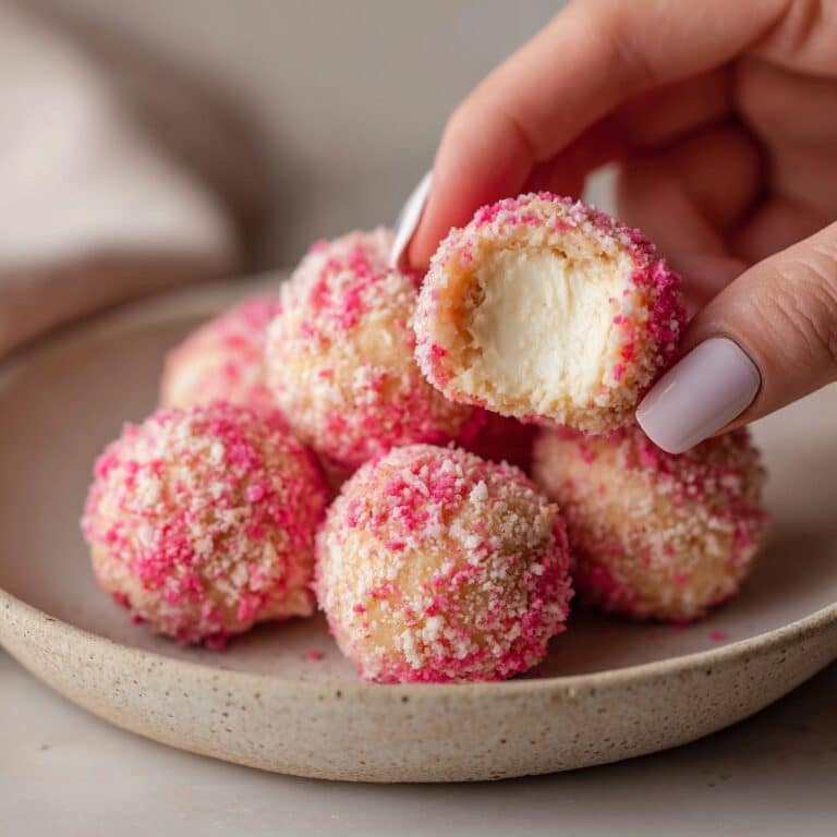 Strawberry Cheesecake Protein Balls Recipe