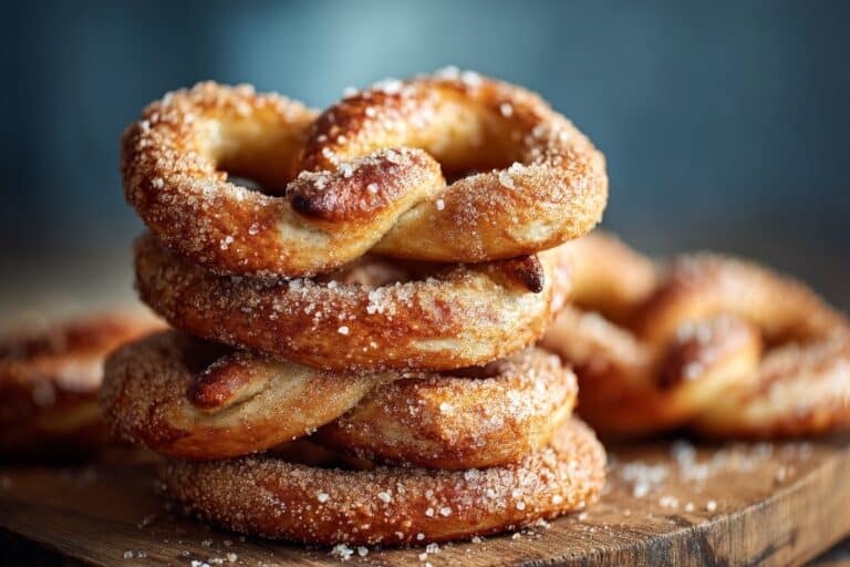 Cinnamon Sugar Soft Pretzels Recipe