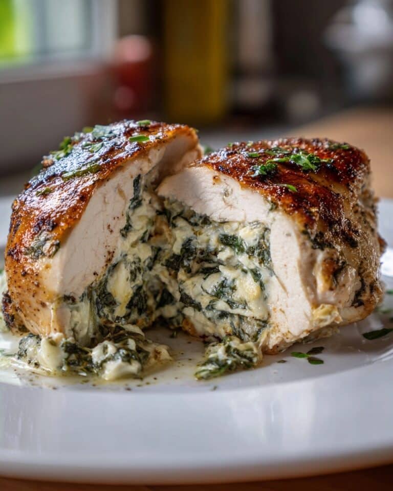 Pesto Stuffed Chicken Breast Recipe