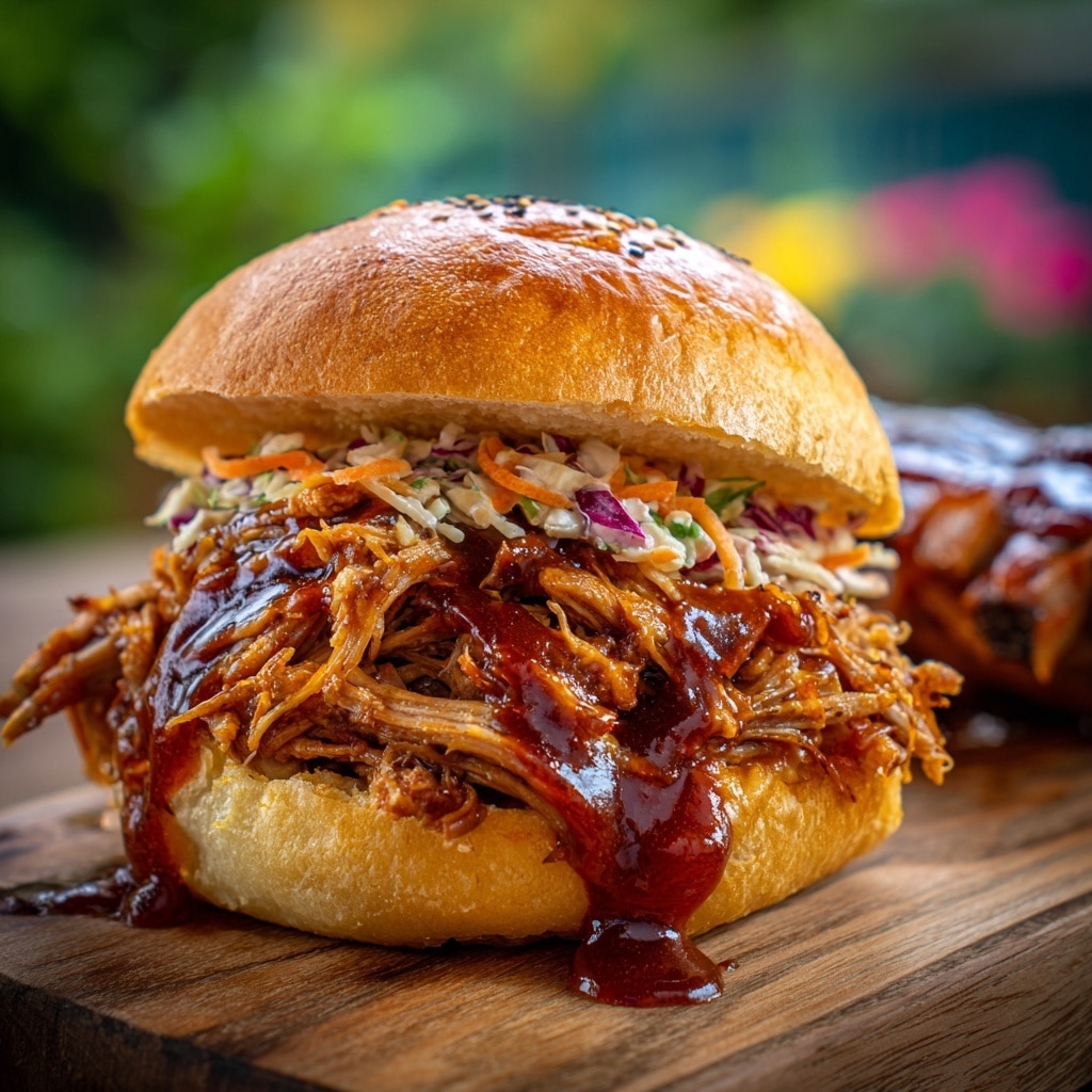 Ohio Shredded Chicken Sandwich Recipe - Recipe Image