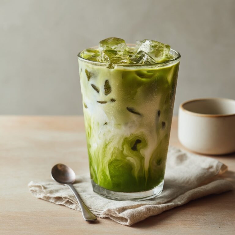 Iced Peach Green Tea (Starbucks Copycat) Recipe