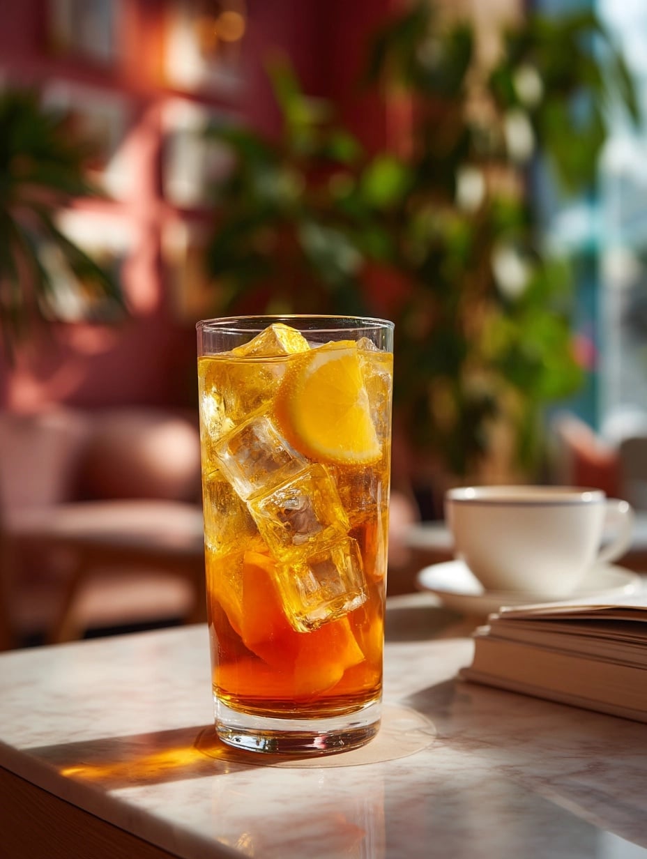 Lychee Iced Tea Recipe - Recipe Image