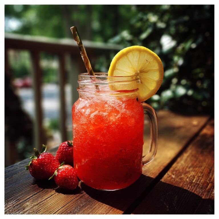 Easy Strawberry Basil Lemonade Recipe