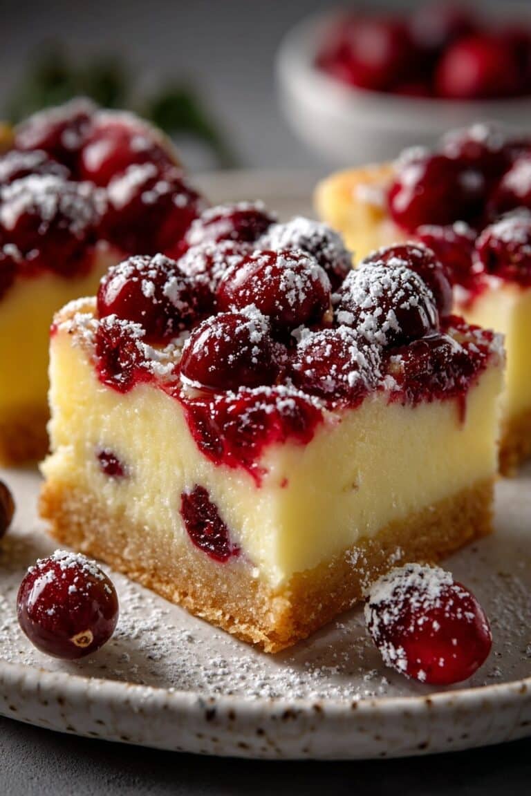 Lemon Raspberry Bars Recipe