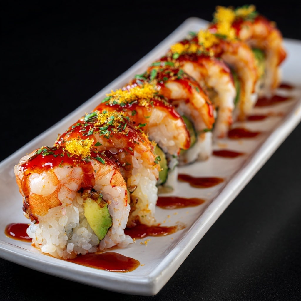 Dragon Roll Sushi Recipe - Recipe Image