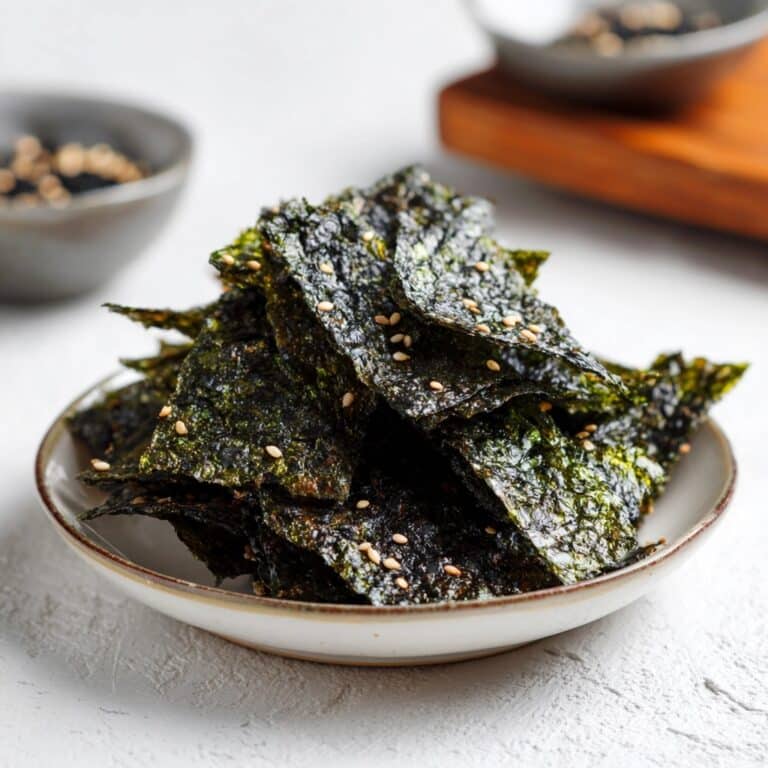 Crispy Okaki Rice Crackers with Soy Sauce and Sugar Recipe