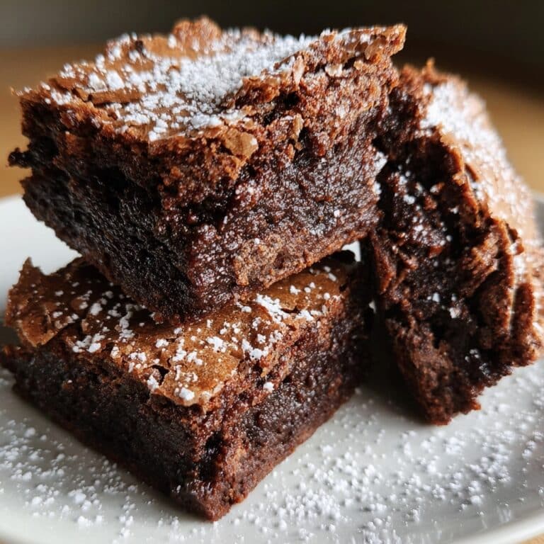 Triple Chocolate Cake Mix Brownies Recipe