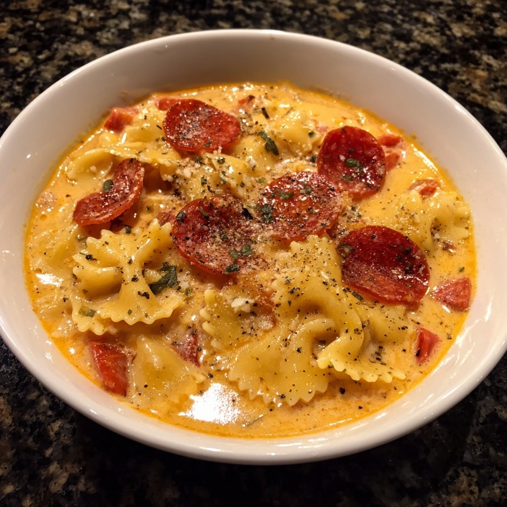 Cheesy Tomato Tortellini Soup Recipe - Recipe Image