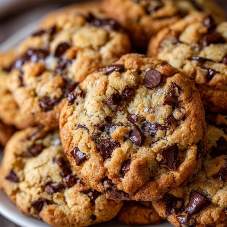 Ultra Thick Bakery Style Chocolate Chip Cookies Recipe