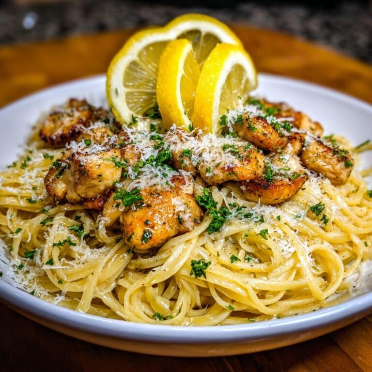 Creamy Lemon Chicken Pasta Recipe