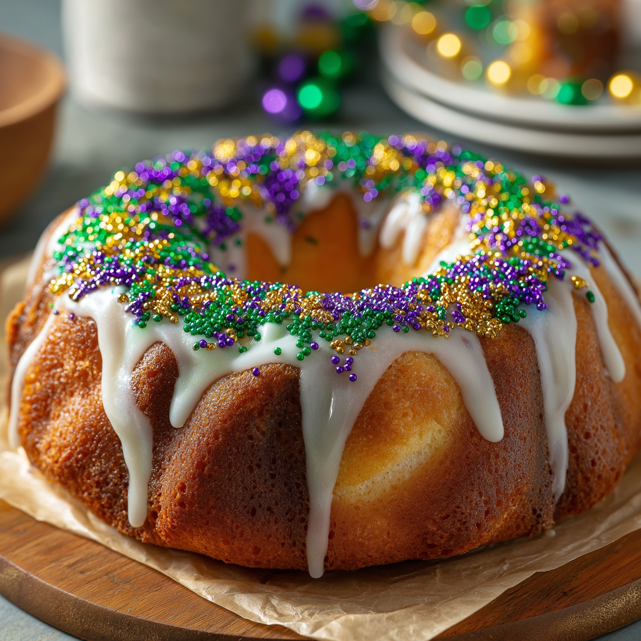 King Cake Recipe - Recipe Image