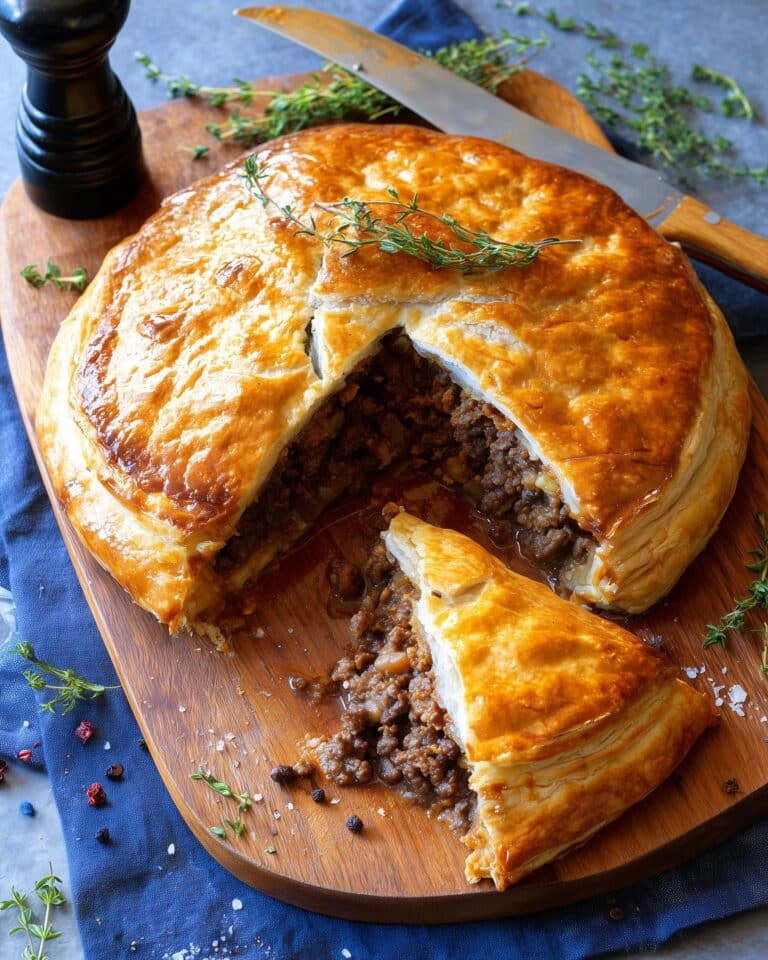 Asian-Style Beef Pie Recipe