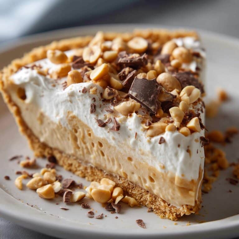 Peanut Butter Fudge Swirl Pie Recipe