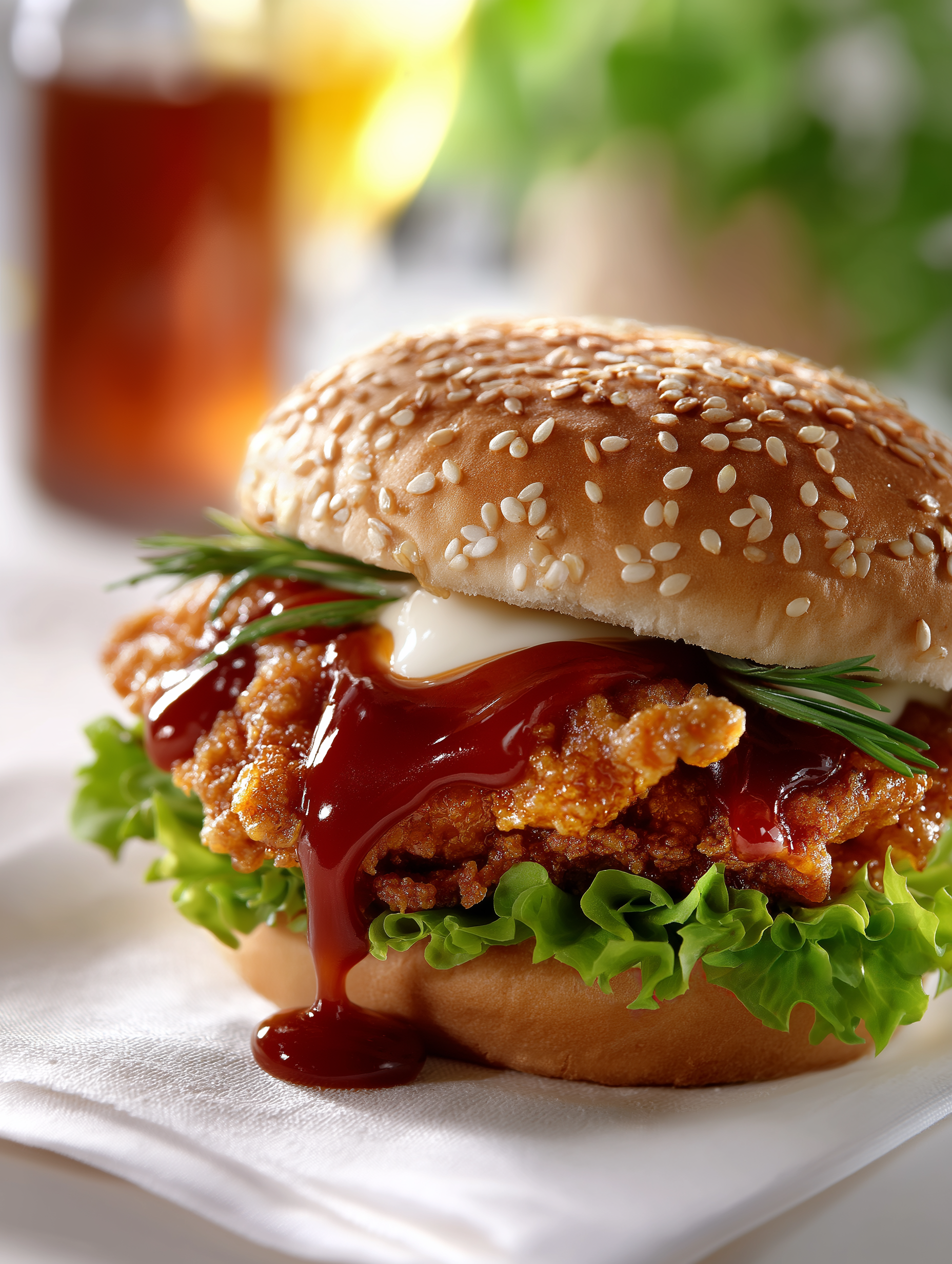 Healthy Homemade McChicken Sandwich Recipe - Recipe Image
