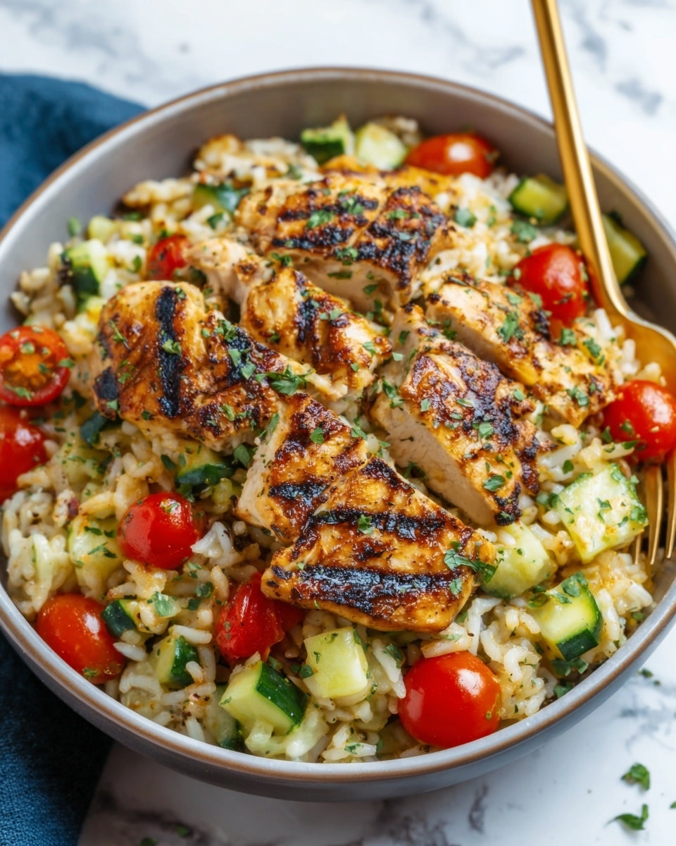 Flavorful Mediterranean Chicken Orzo Recipe For A Healthy Dinner Recipe - Recipe Image