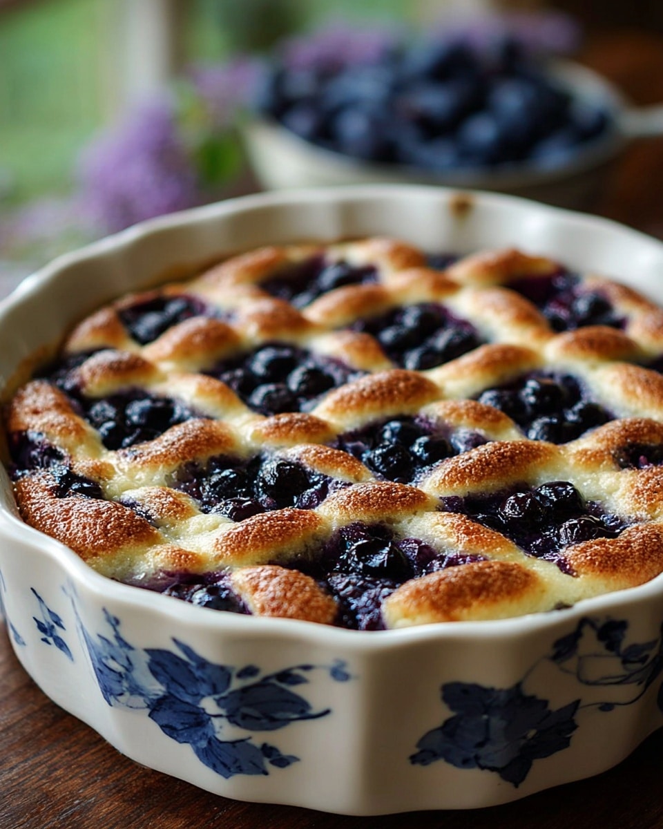 Blueberry Buttermilk Pancake Casserole Recipe - Recipe Image