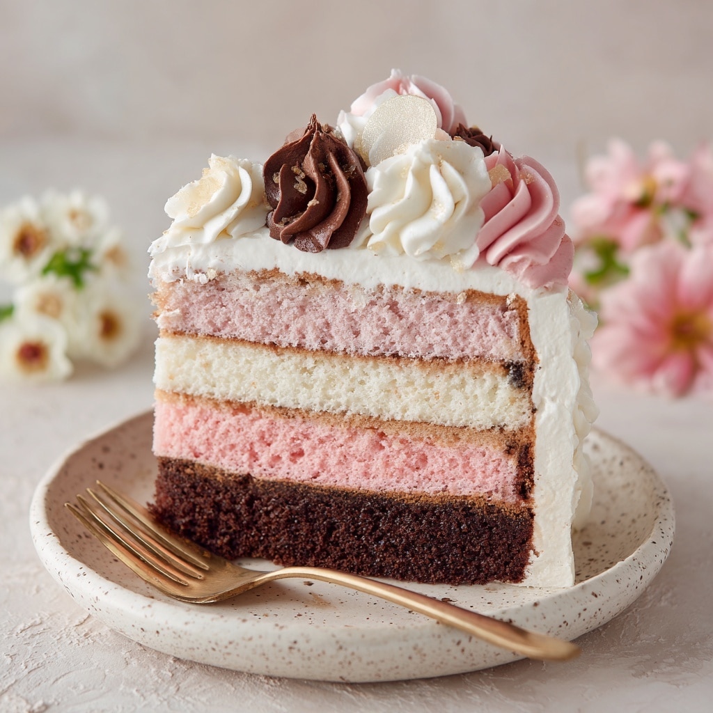 Neapolitan Cake Recipe - Recipe Image