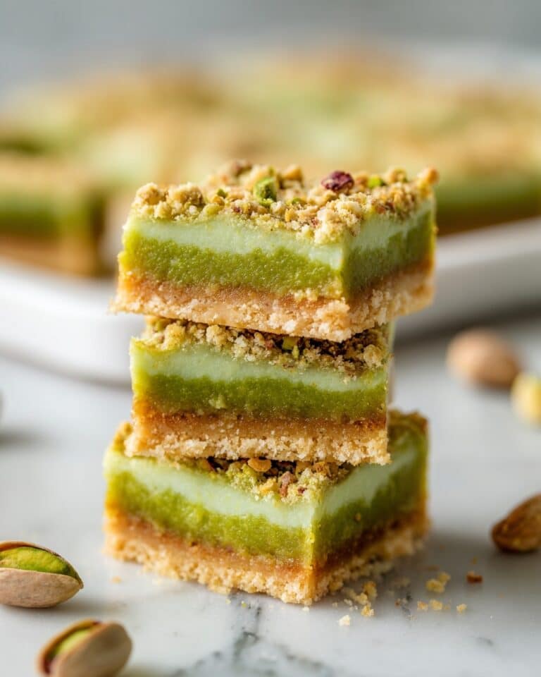 Pistachio Pudding Sugar Cookie Bars Recipe