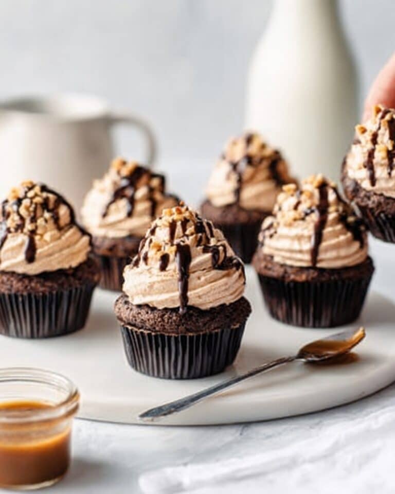 Caramel Chocolate Cupcakes Recipe