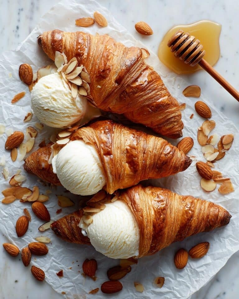 Tasty Ice Cream Croissant Recipe