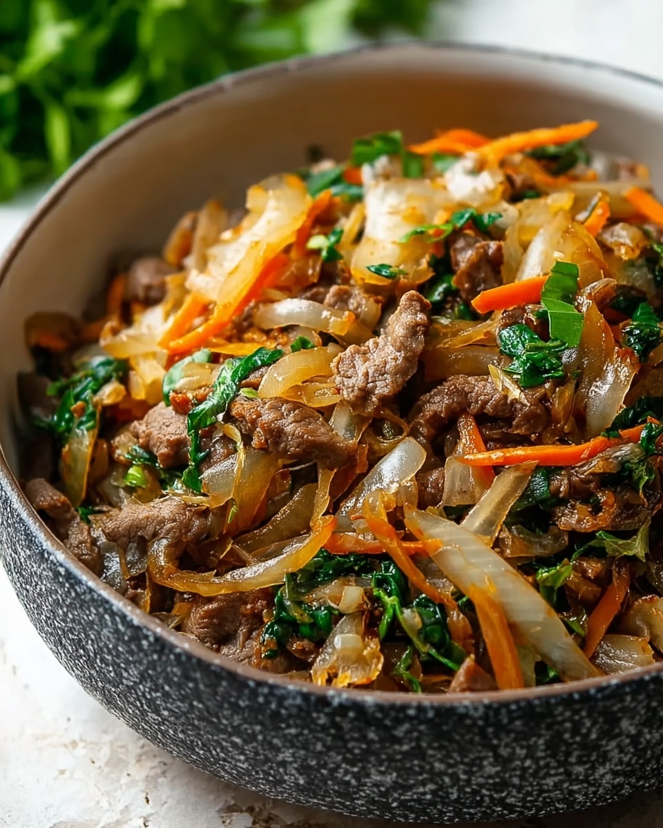 Keto Beef and Cabbage Stir-Fry: An Ultimate Low-Carb Meal Recipe - Recipe Image