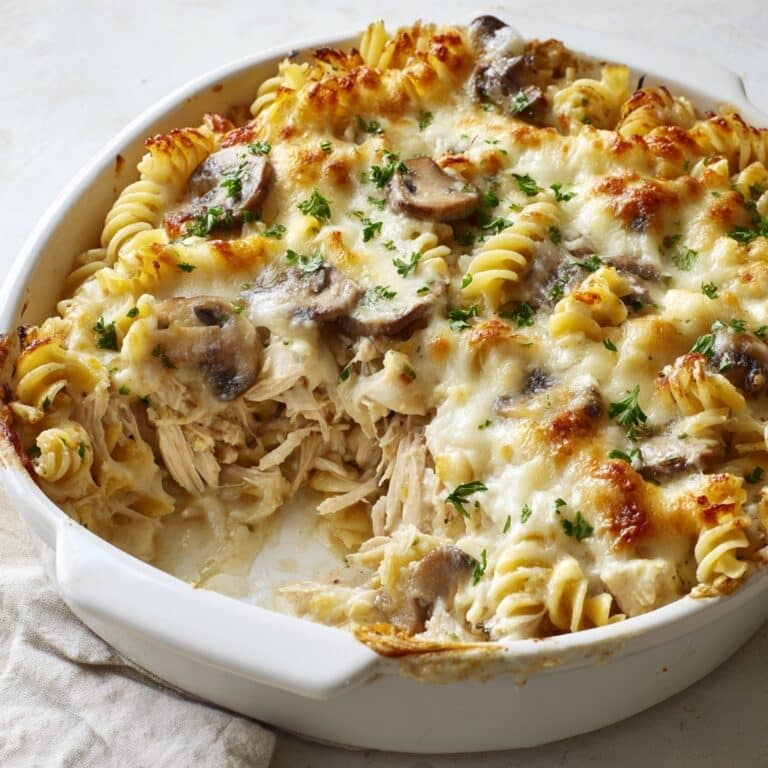 Creamy Chicken Tetrazzini Recipe