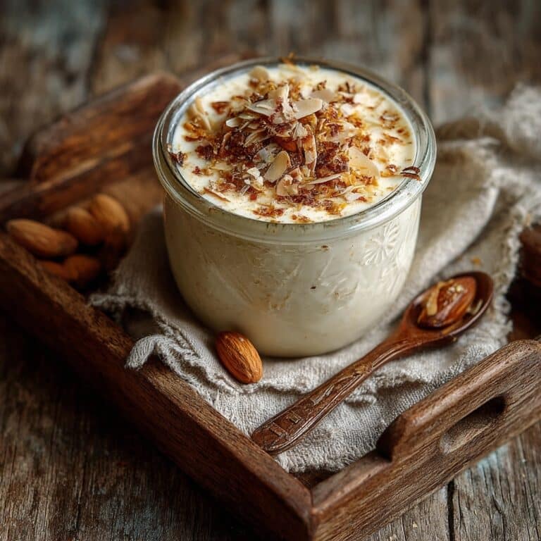 Almond Croissant Overnight Oats (40g Protein) Recipe
