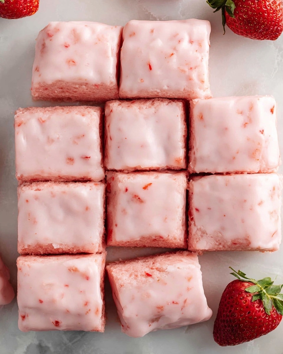 Strawberry Brownies Recipe - Recipe Image