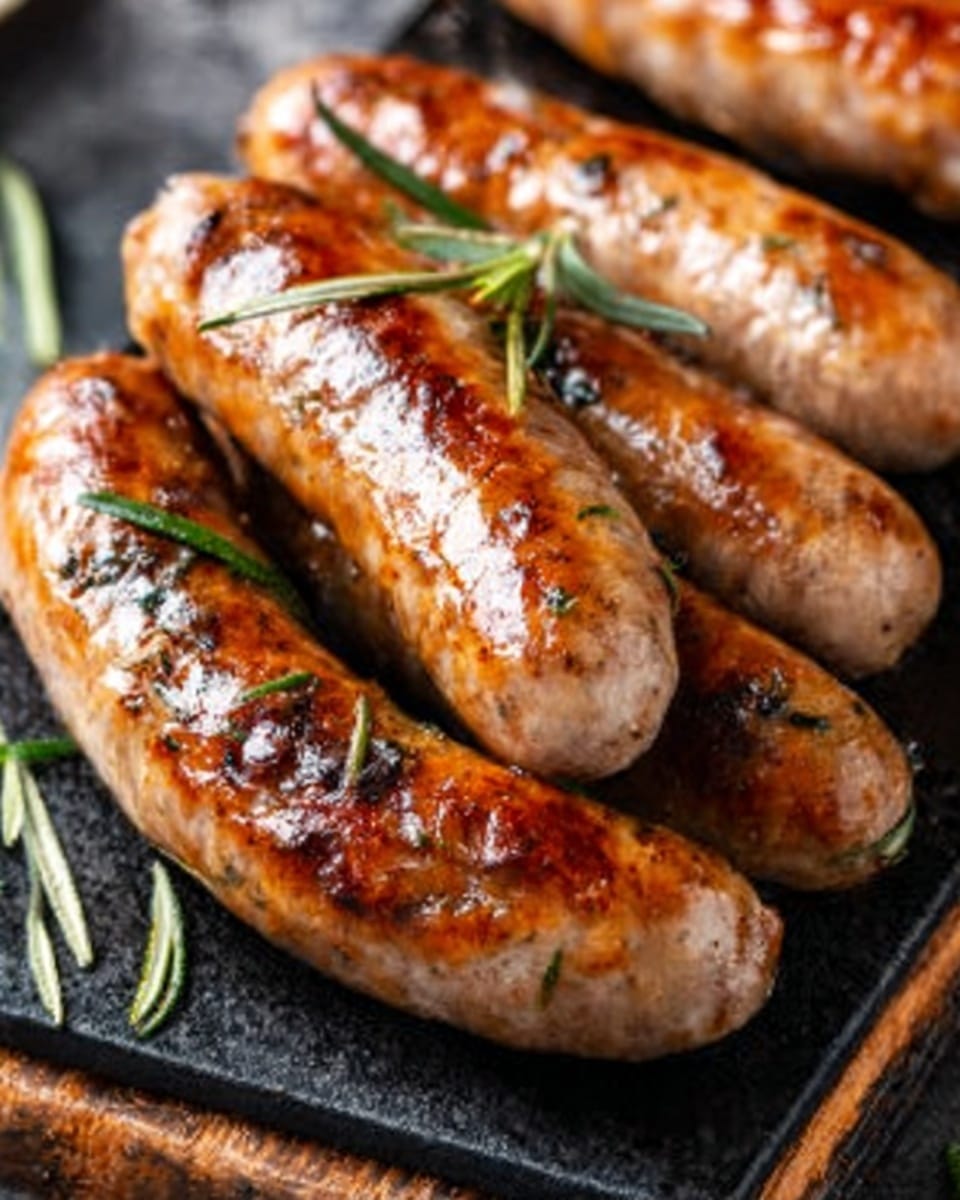 Homemade Italian Turkey Sausages Recipe - Recipe Image