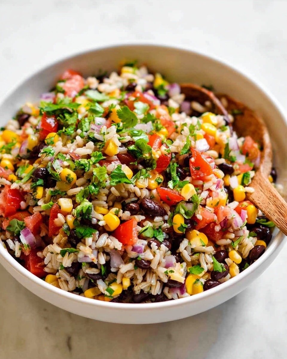 Cowboy Rice Salad Recipe - Recipe Image