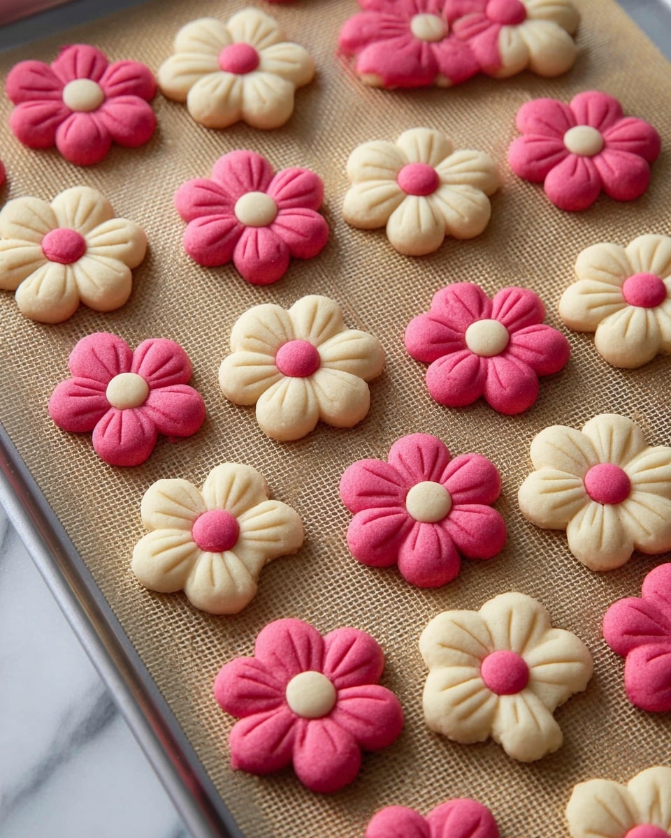Flower Cookies Recipe - Recipe Image