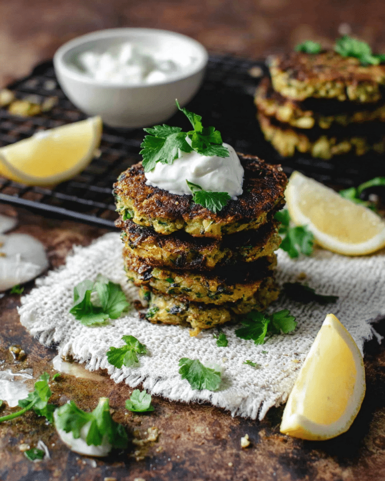 Parmesan Garlic Broccoli Fritters Recipe