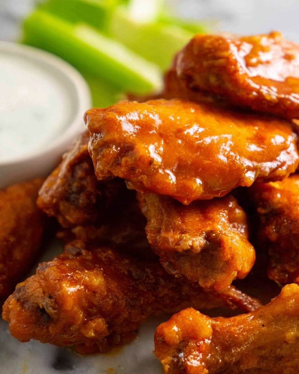Truly Crispy Oven Baked Buffalo Wings Recipe - Recipe Image