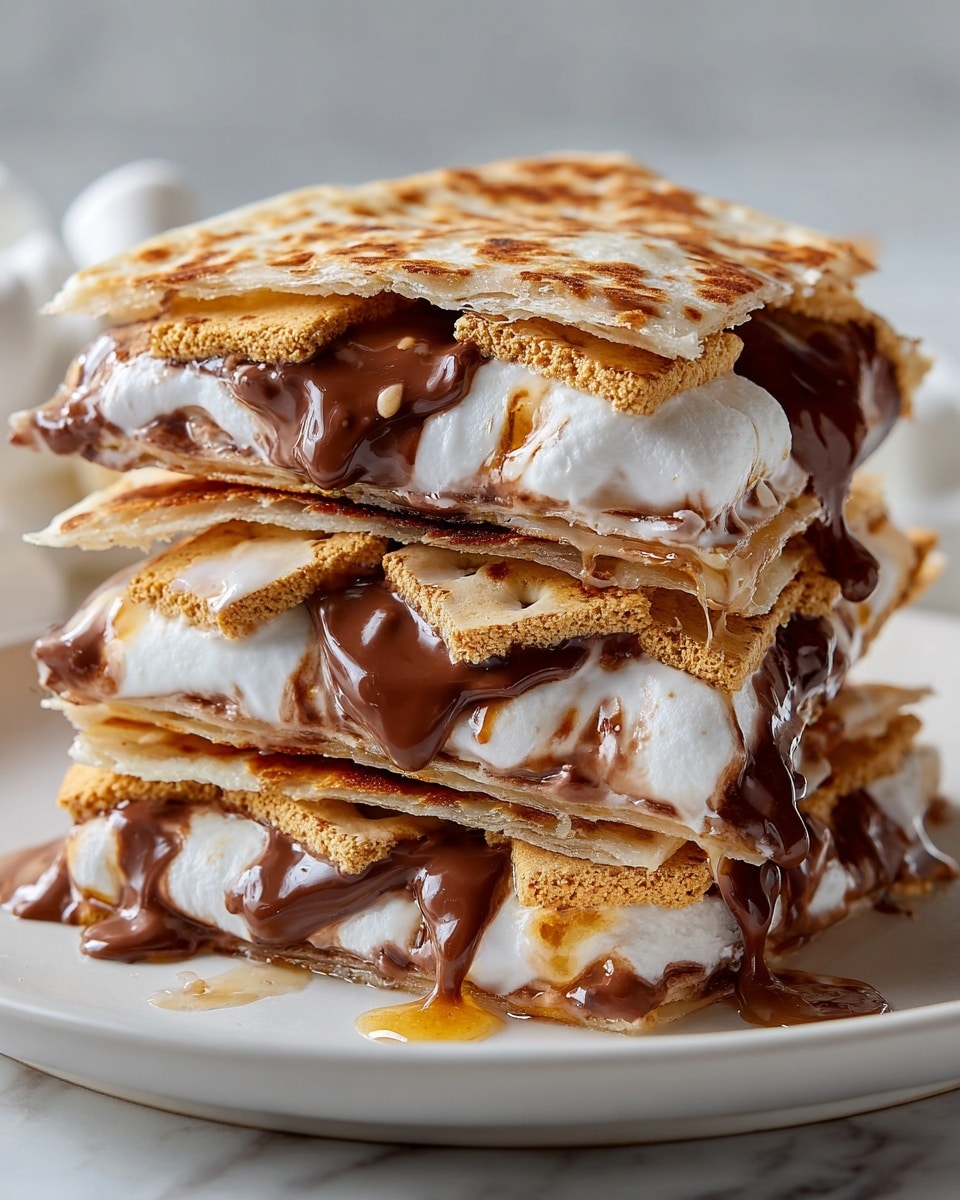 S'mores Crunchwrap Recipe - Recipe Image