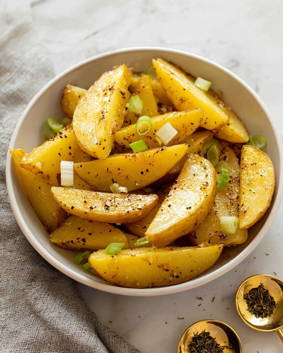 Roasted Garlic Potatoes Recipe - Recipe Image