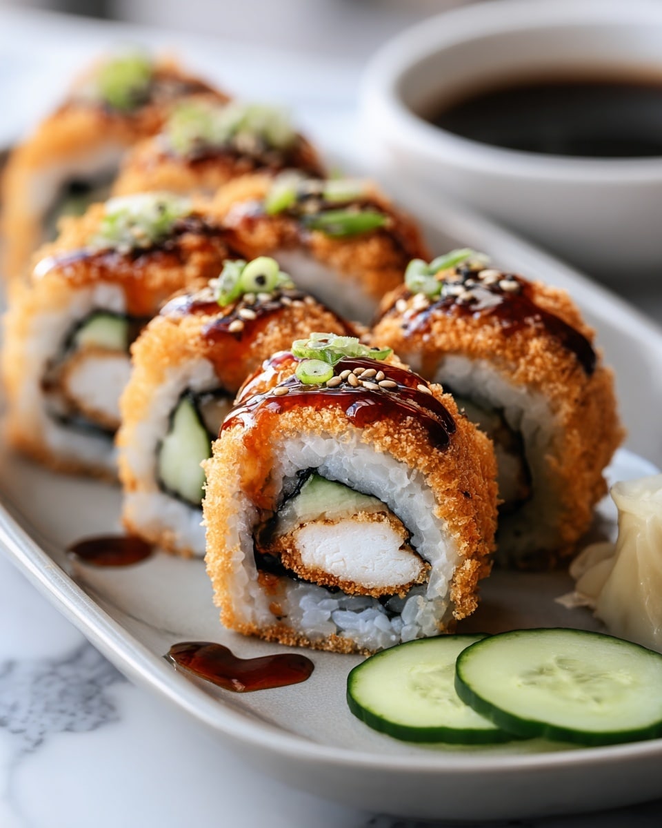 Chicken Tempura Roll Recipe - Recipe Image