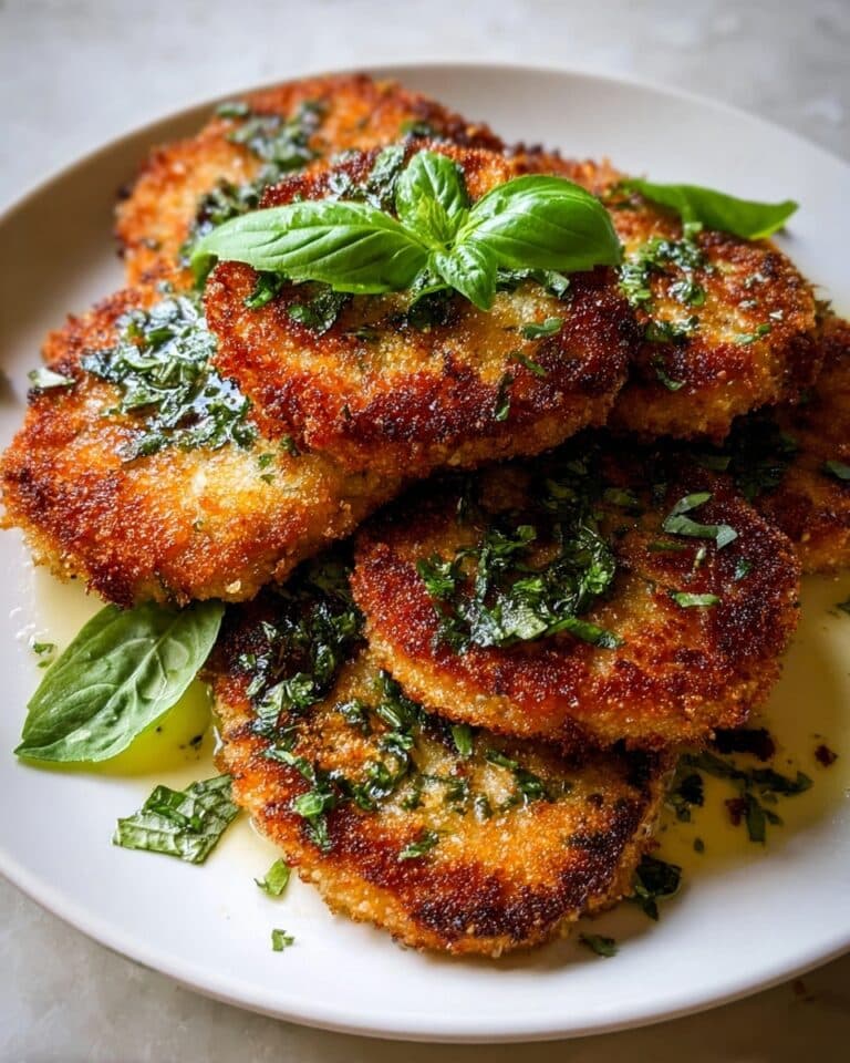 Italian Basil Chicken Cutlets Recipe