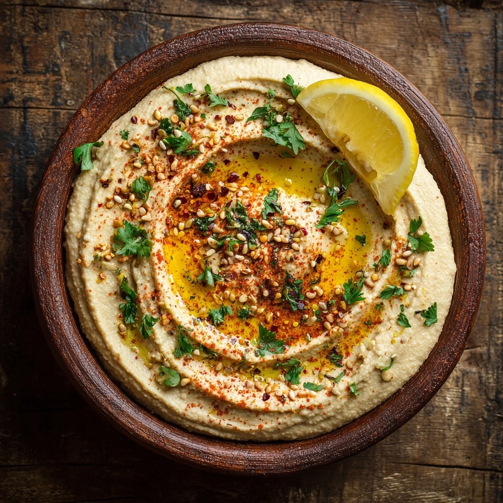 White Bean Hummus with Pickled Beetroot & Kale Recipe - Recipe Image