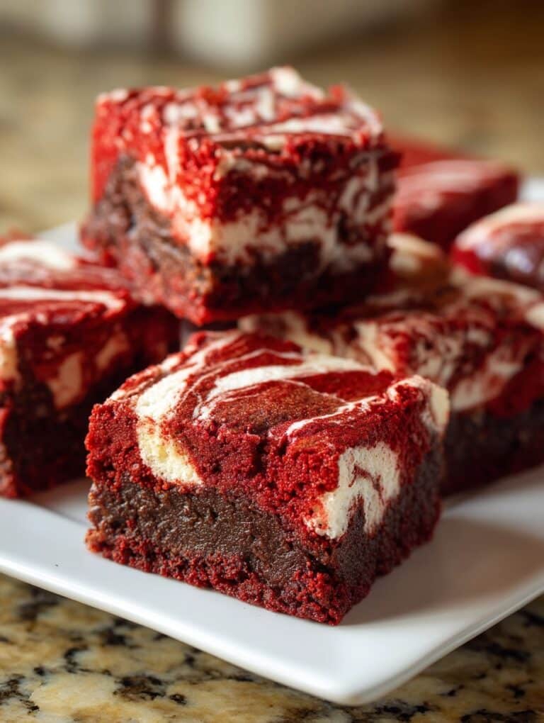 Best Homemade Red Velvet Brownies Recipe