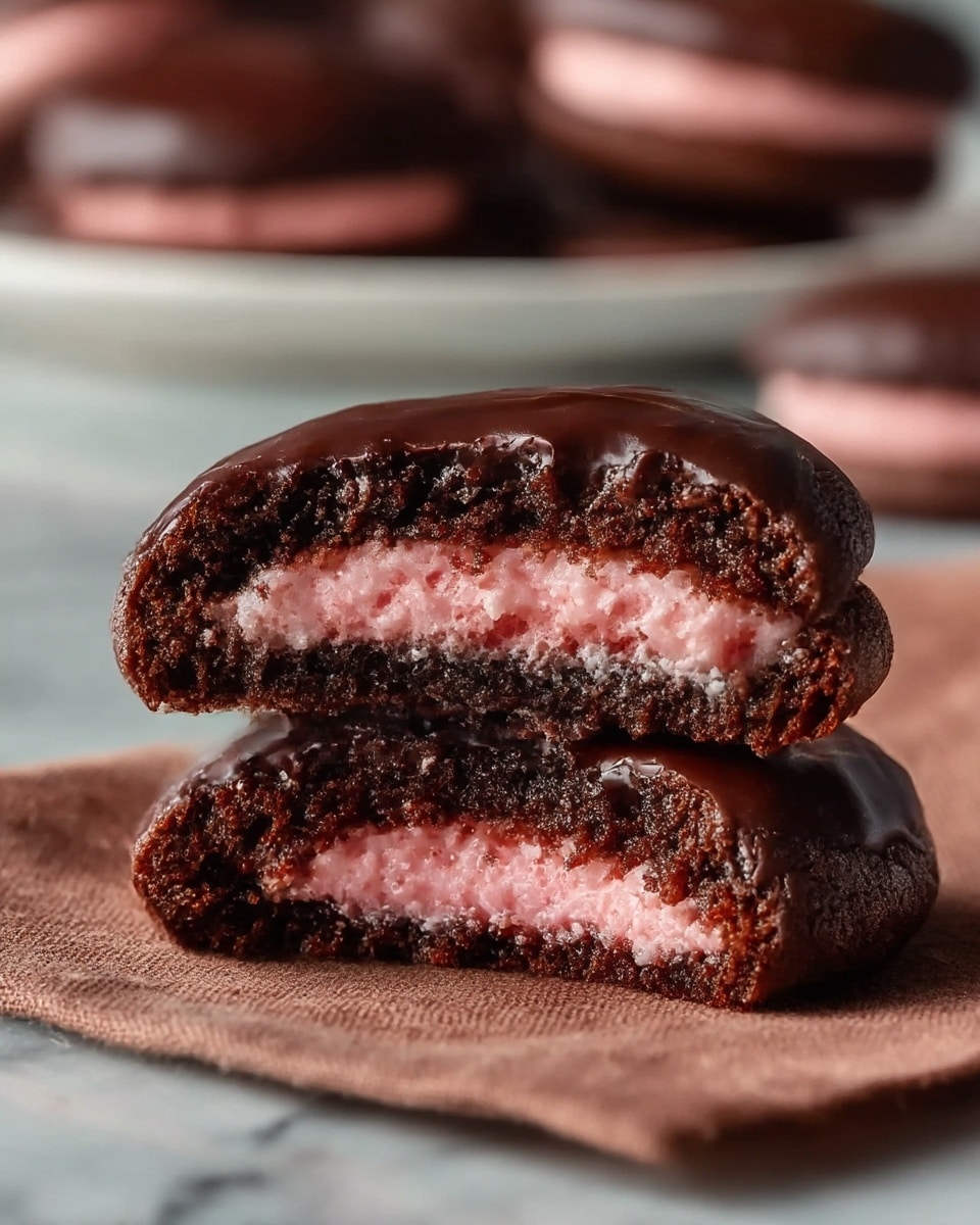 Easy Chocolate Covered Strawberry Cookies Recipe - Recipe Image
