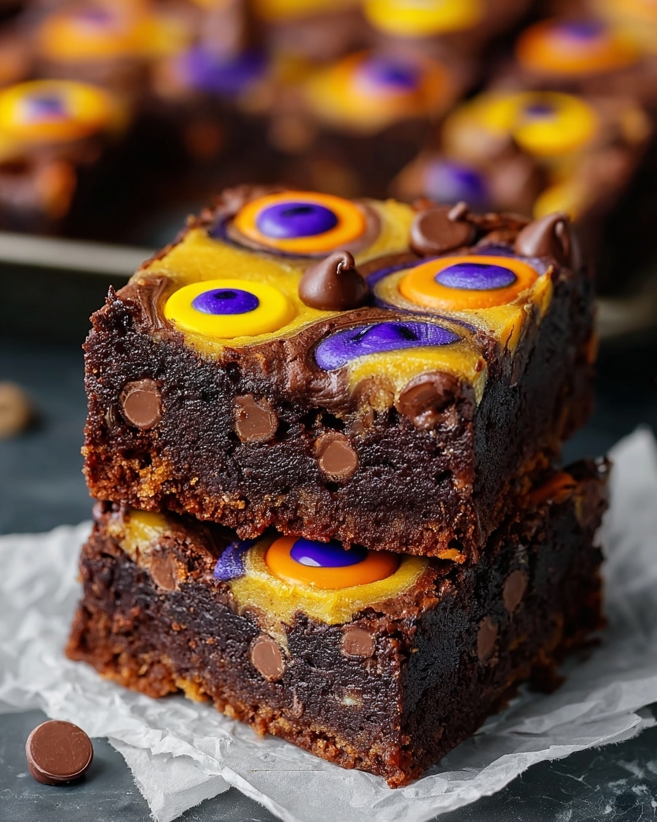 Spooky Halloween Brookies Recipe - Recipe Image