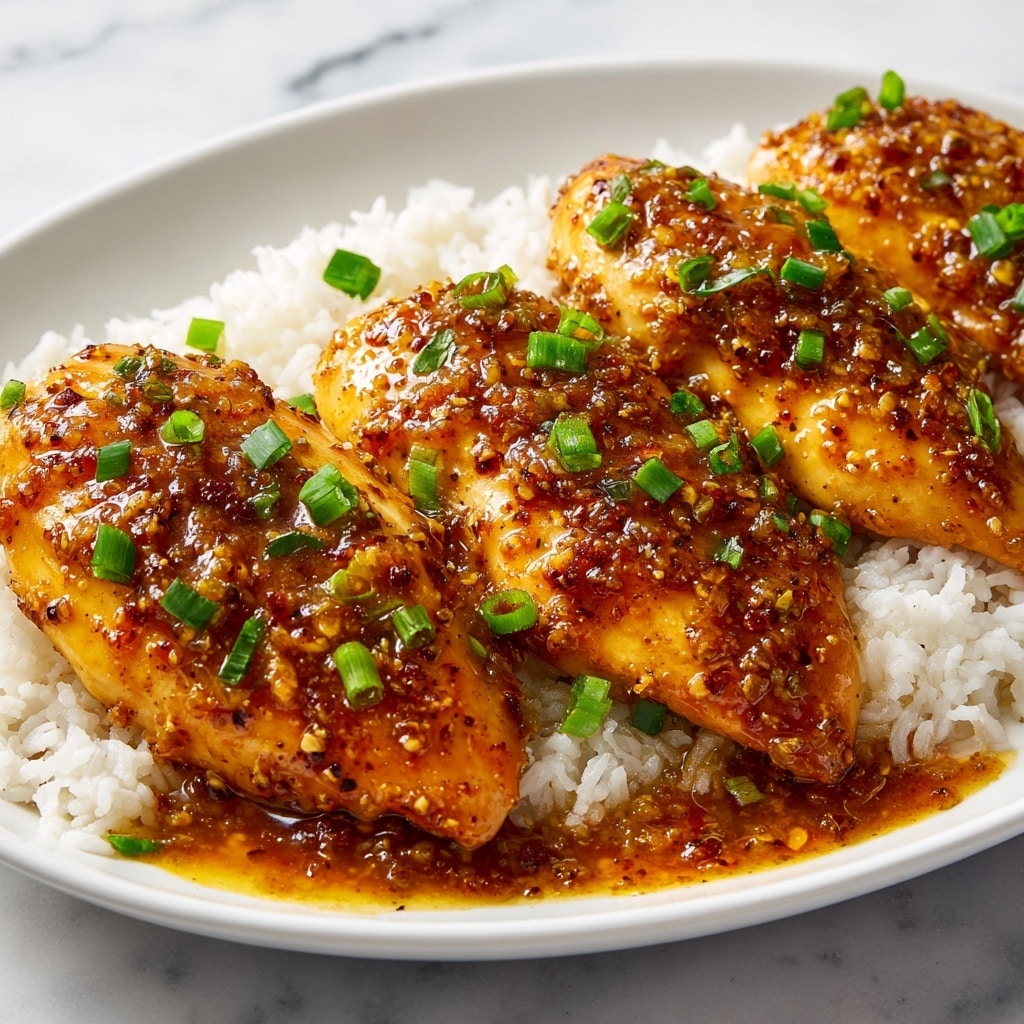 Honey Garlic Chicken Breasts Recipe - Recipe Image
