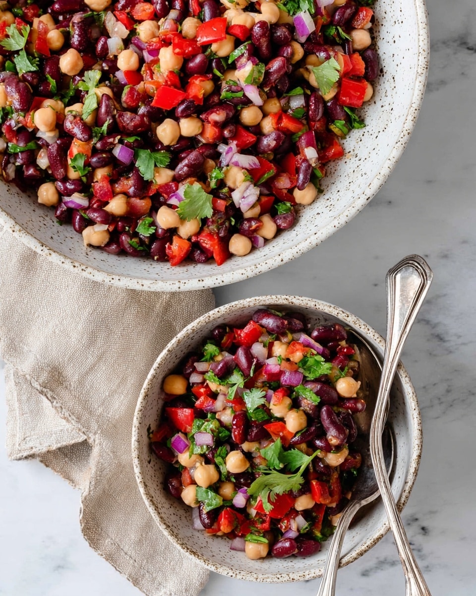 Mixed Bean Salad Recipe - Recipe Image