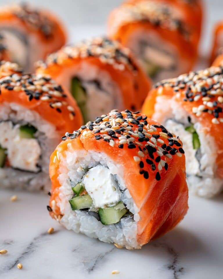 Tzatziki Avocado Salmon Rolls Recipe