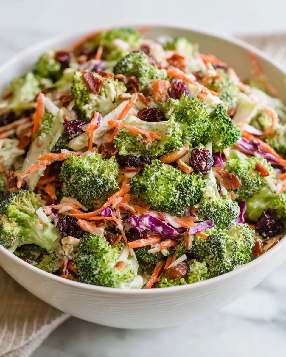 Broccoli Crunch Salad Recipe - Recipe Image
