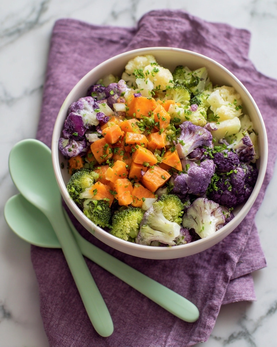 Cauliflower Cashew Confetti Salad: A Colorful Vegan Feast Recipe - Recipe Image