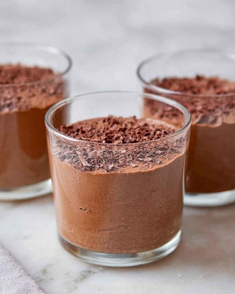 Vegan Chocolate Mousse with Aquafaba Recipe